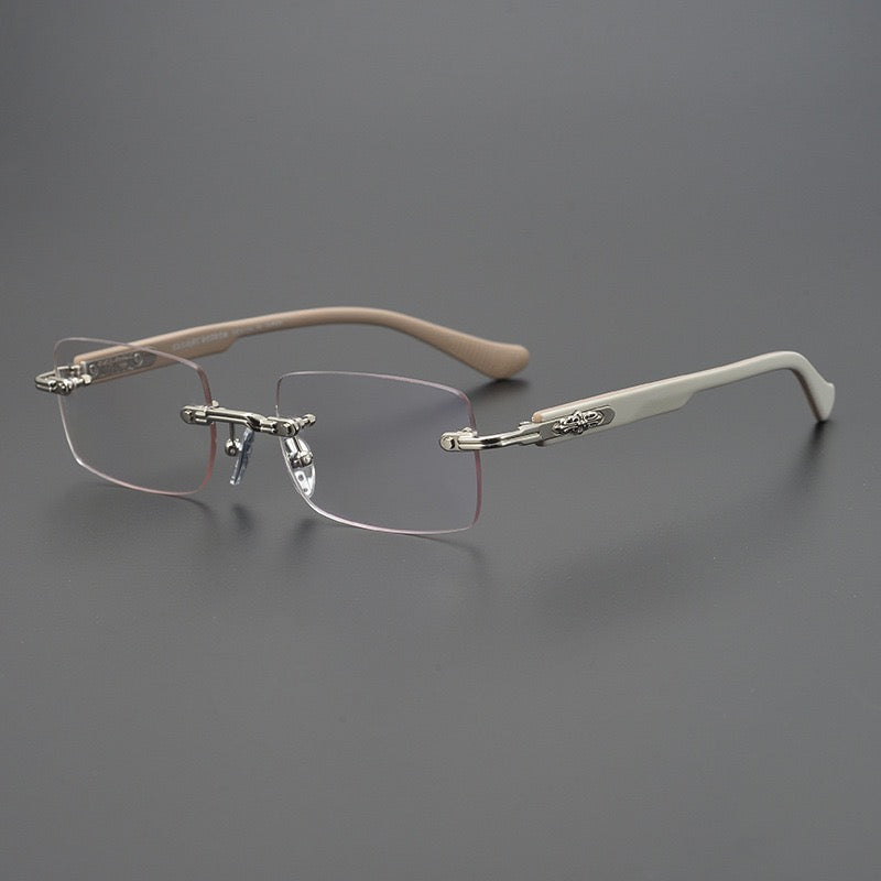 3020 Fashion rimless glasses