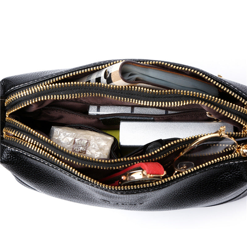 2860 Real leather crossbody bag