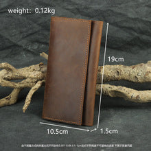3091 genuine leather handmade wallet