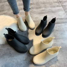 0813 fashion style women short rainboots