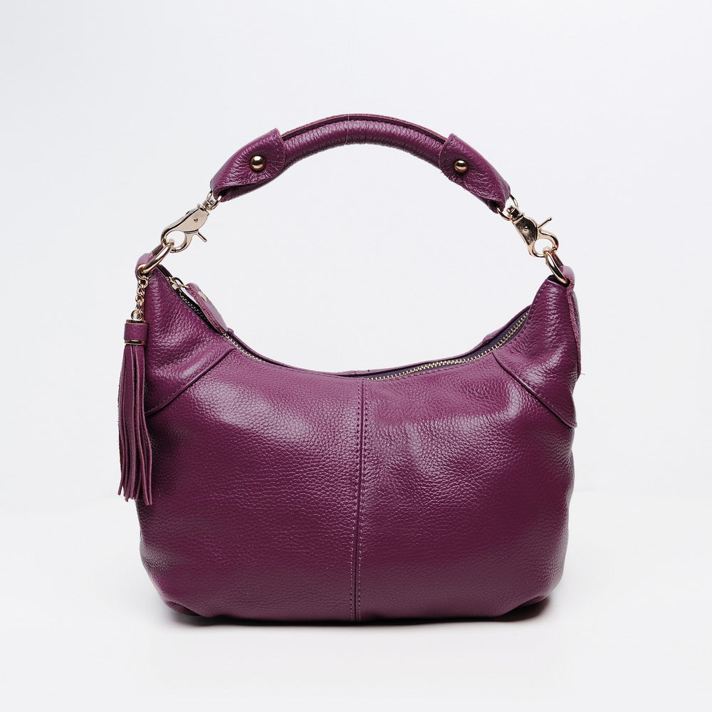 866 casual leather handbag