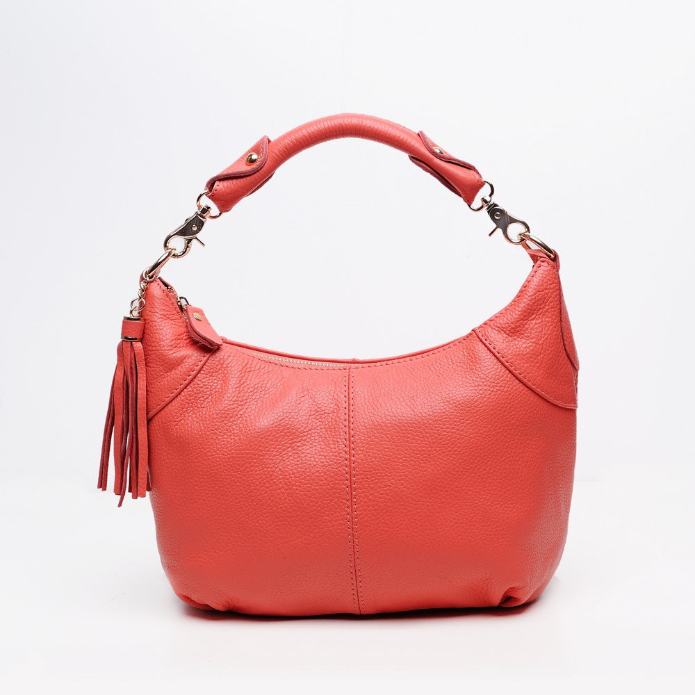 866 casual leather handbag