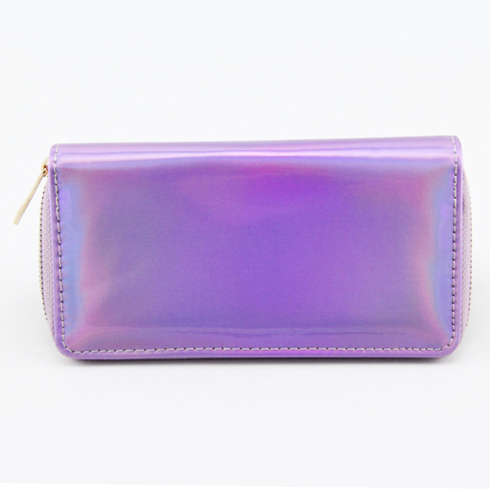 1617 patent leather wallet for women