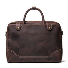 2619 cowhide 14inches unisex laptop handbag (fedex included)