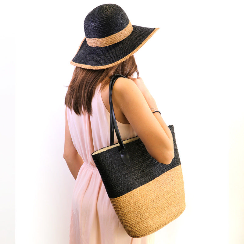2329 summer raffia beach totes