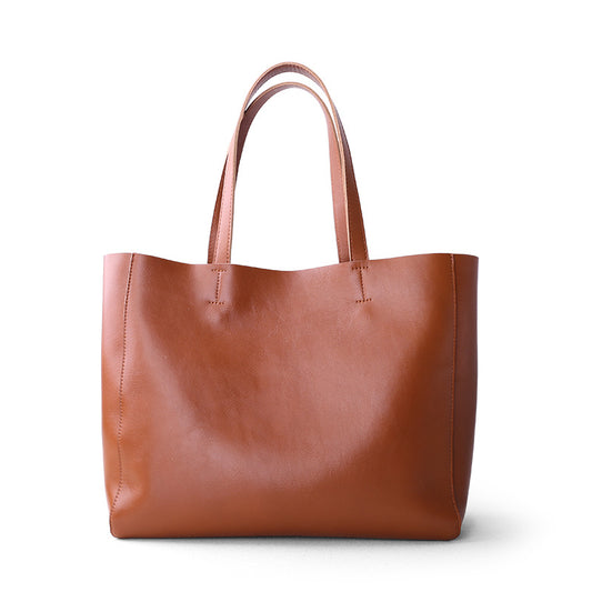 1605 women leather large shopping totes