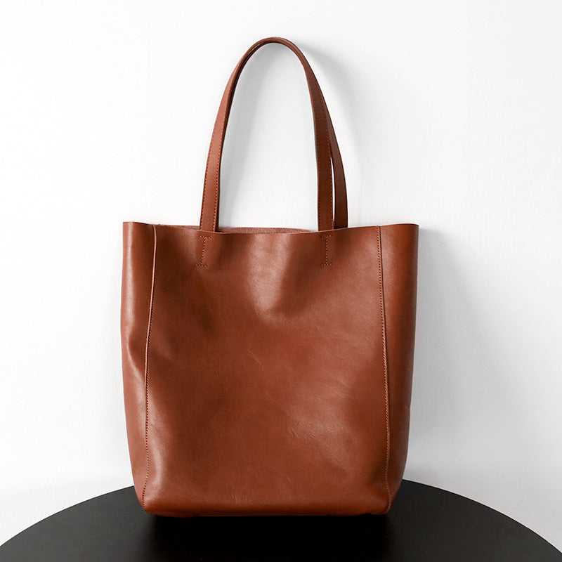 1605 women leather large shopping totes
