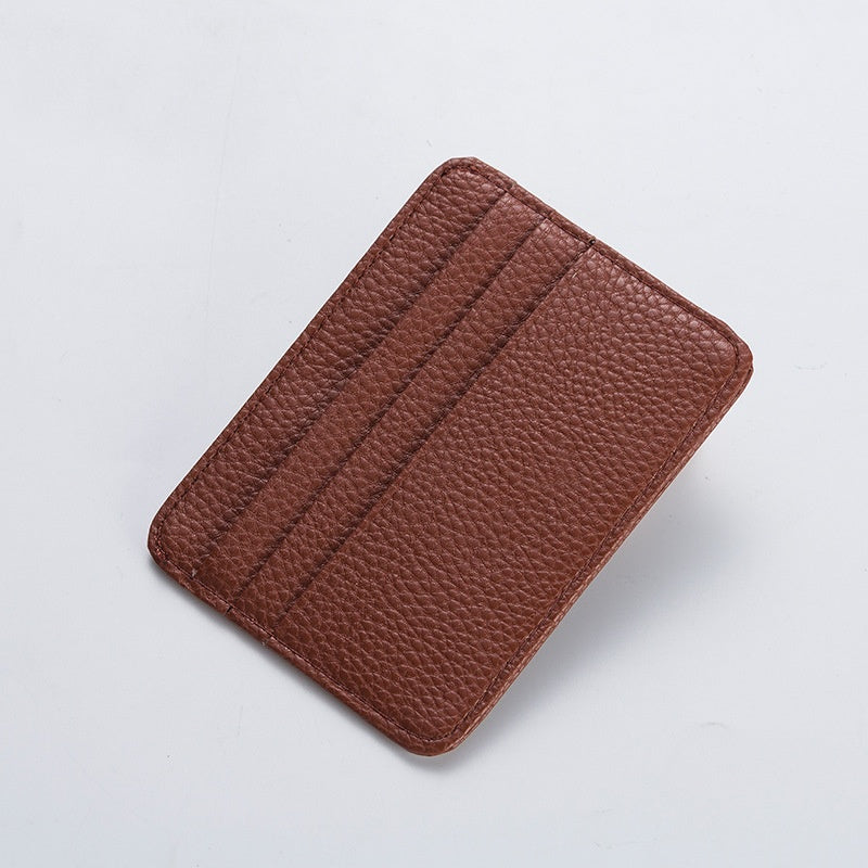 1995 genuine leather card bag wallet