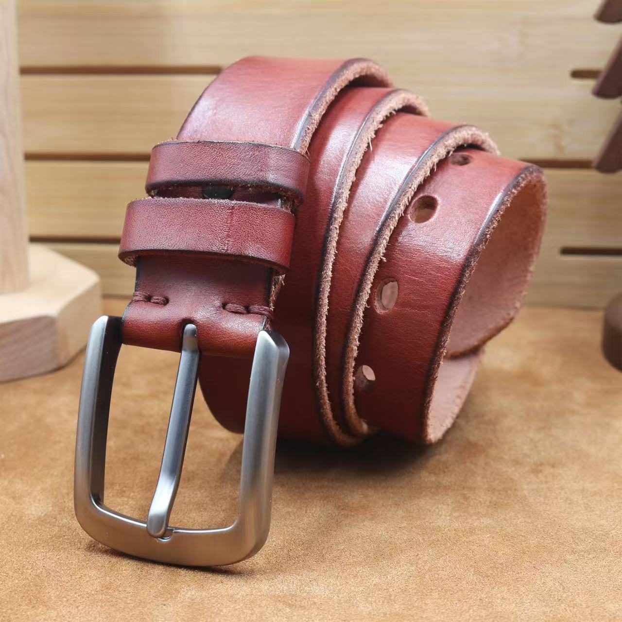 2424 Fashion genuine leather belt