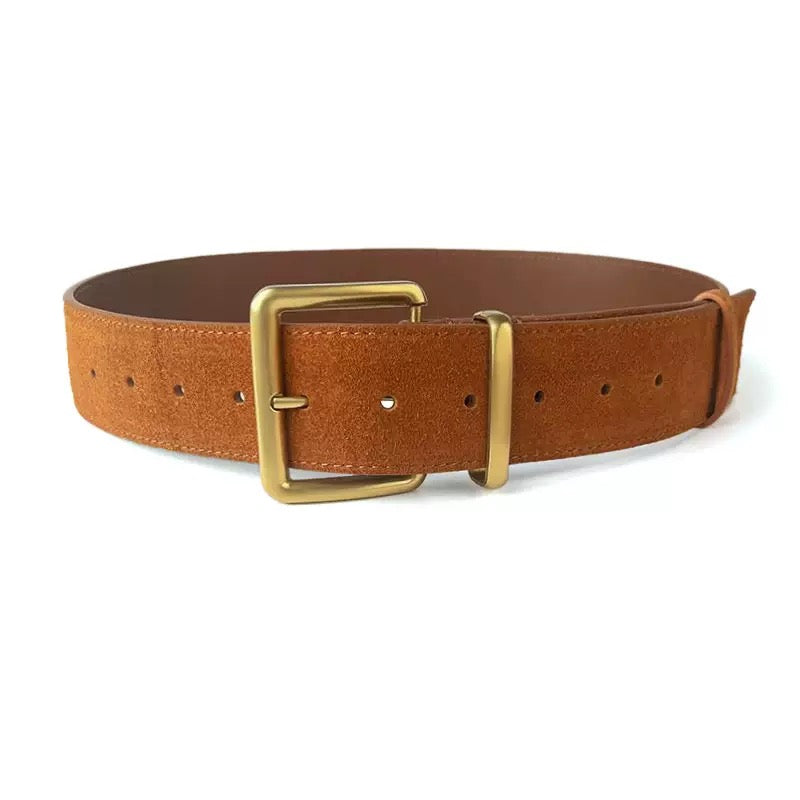 1167 Ladies Fashion Genuine Leather Wide Belt