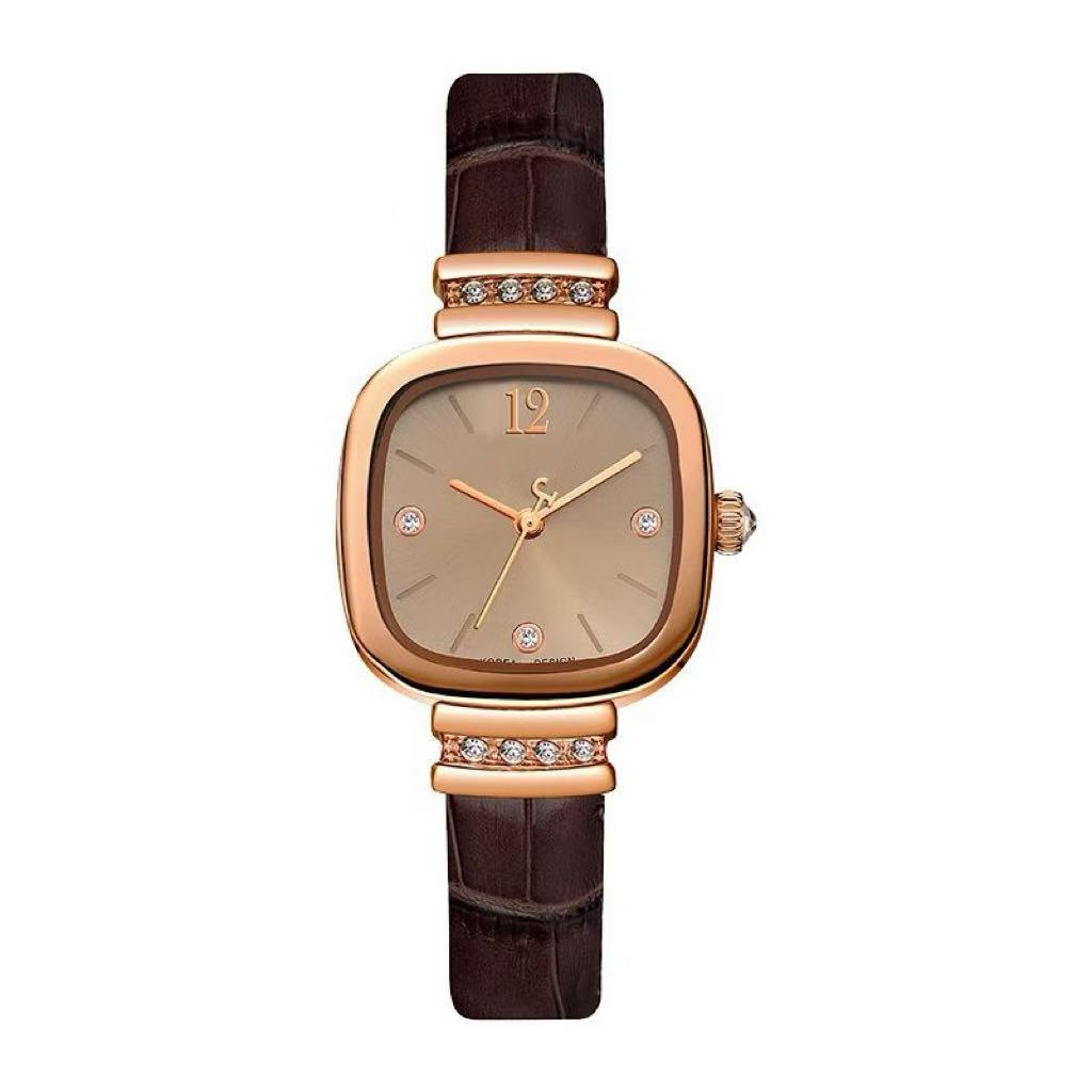 2605 Fashion Rectangle Women Quartz Watch