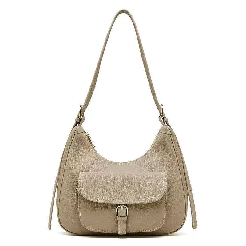 2607 Women's Capacity Embossed Shoulder Bag