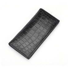 2631 crocodile leather long wallet
