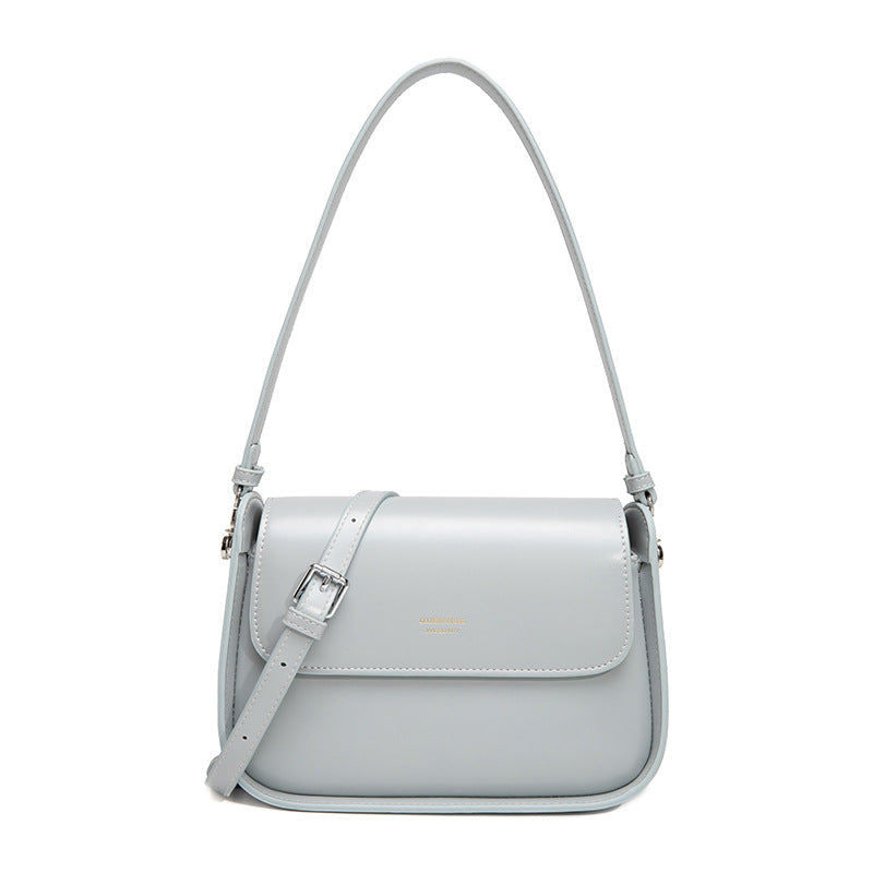 2019 solid flap crossbody bag
