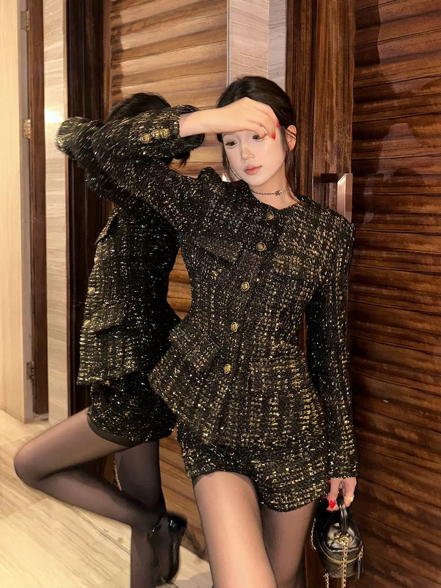 3649 fashion luxury women's coat