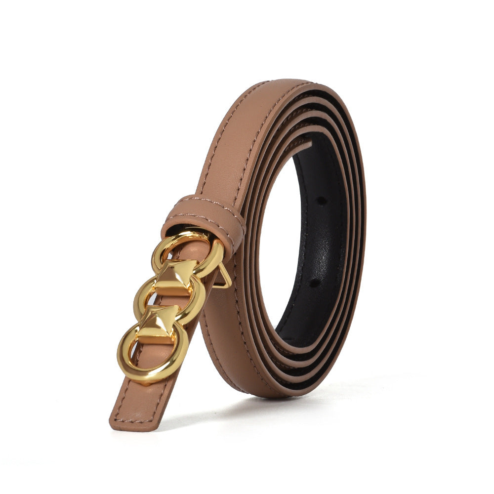 1112 1.5cm wide thin belt for women