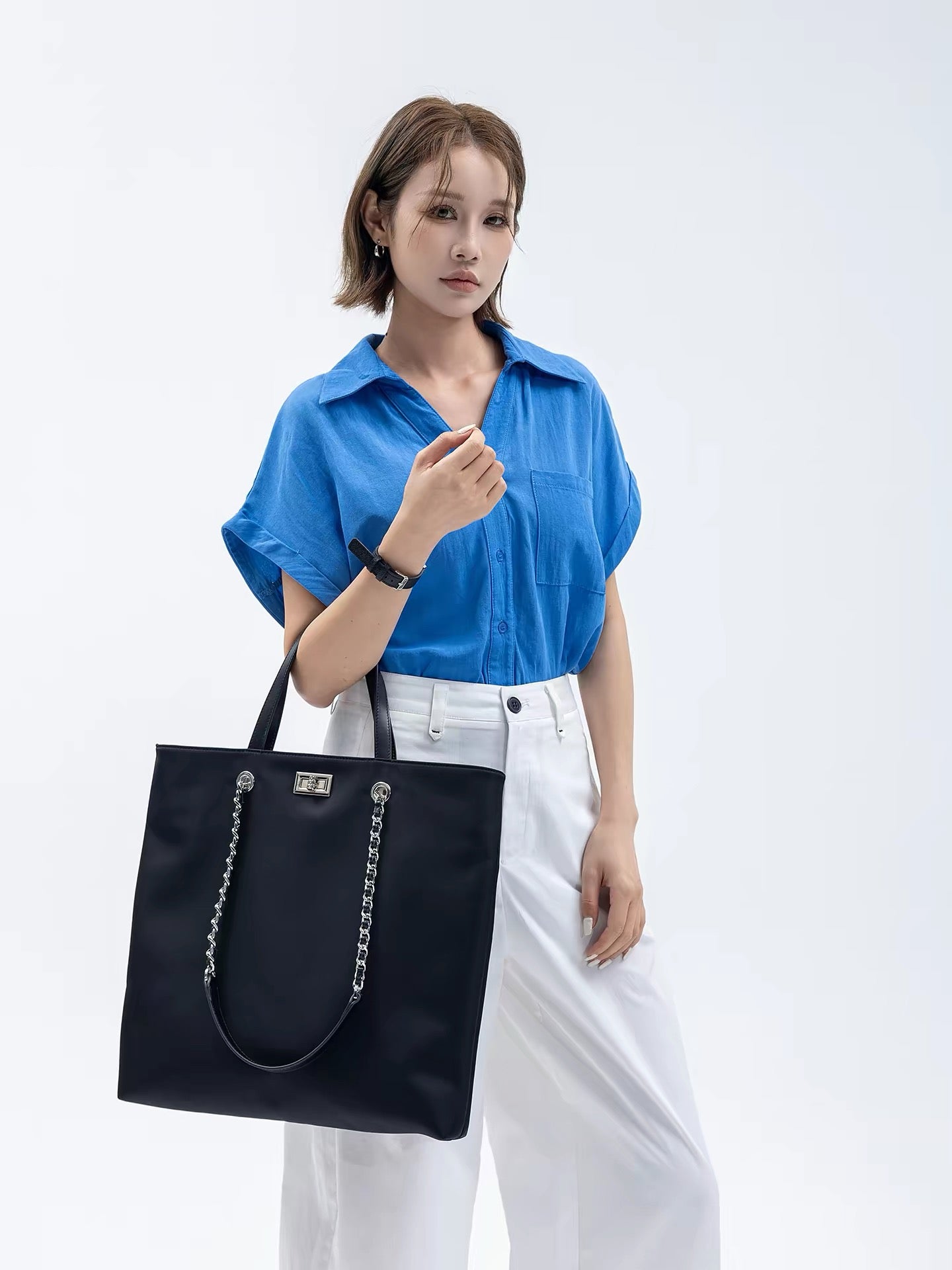 4869 nylon handbag