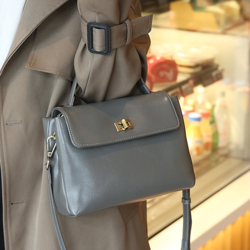 2349 Ladies' fashion genuine leather handbag