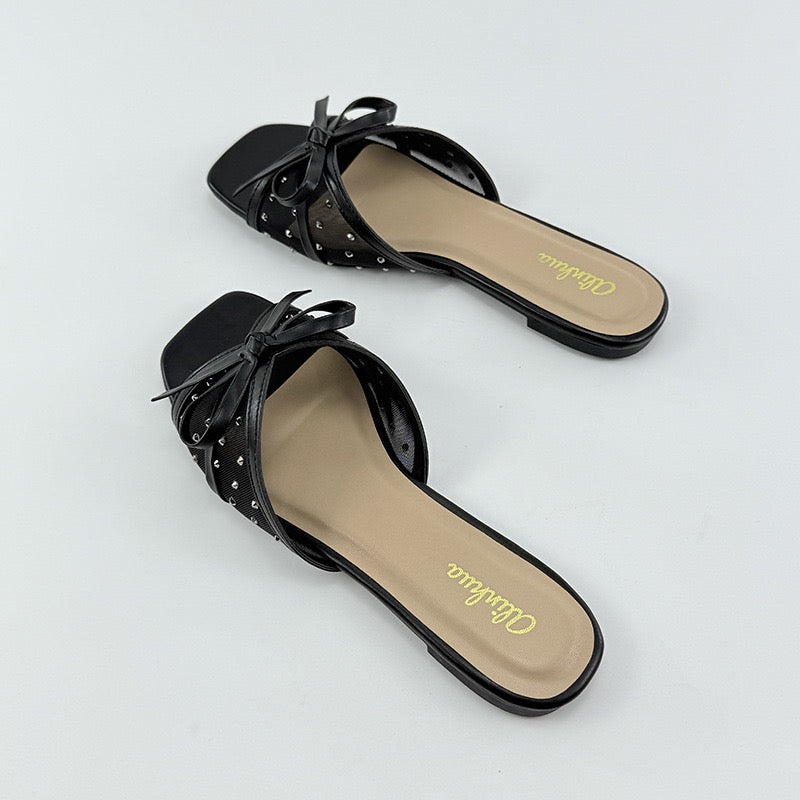 4003 Fashion Mesh Slide Sandals