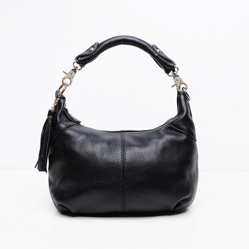 866 casual leather handbag