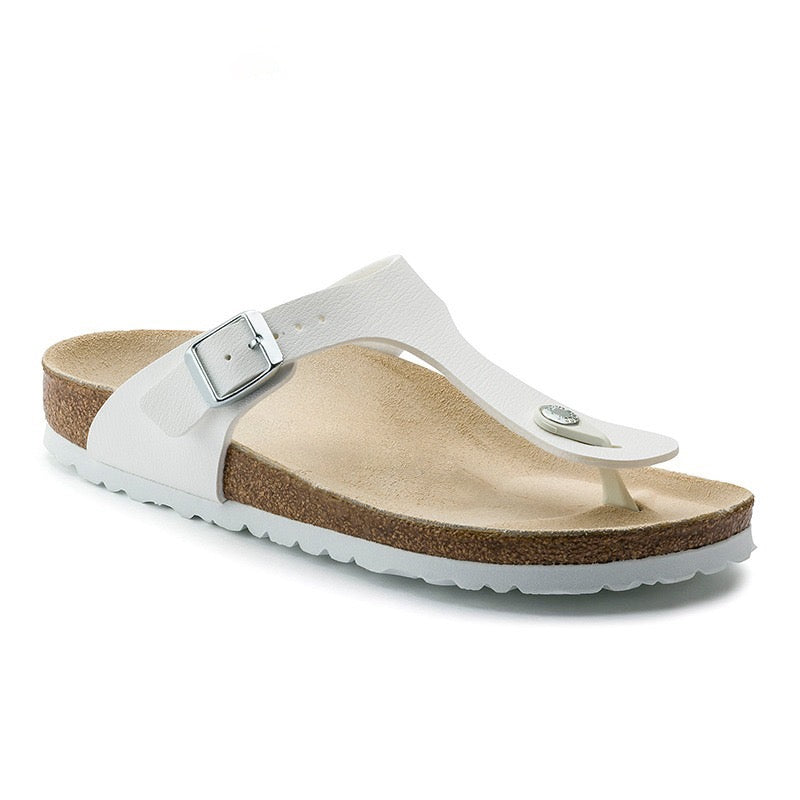 4103 Fashion Leather Flip-Flops