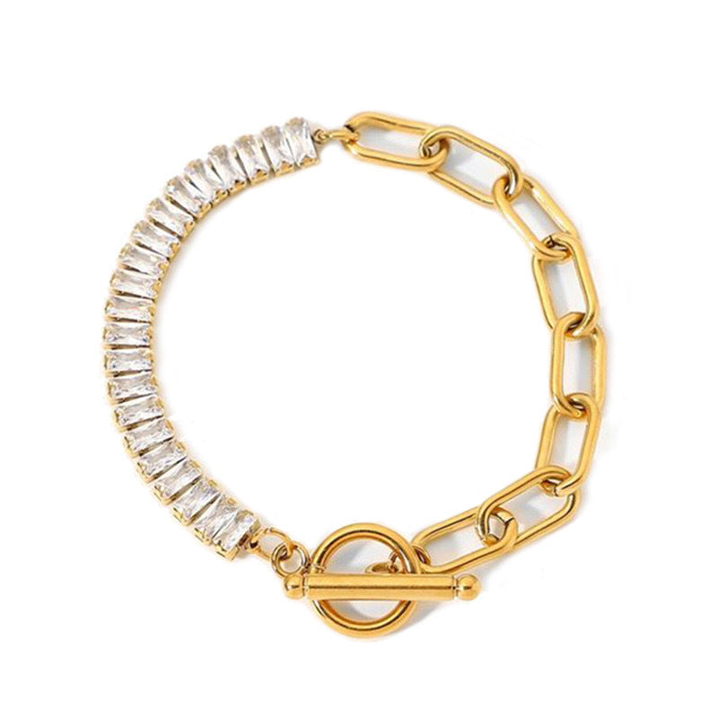 1957  18k gold plated bracelet