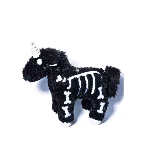 1798 dark punk unicorn backpack