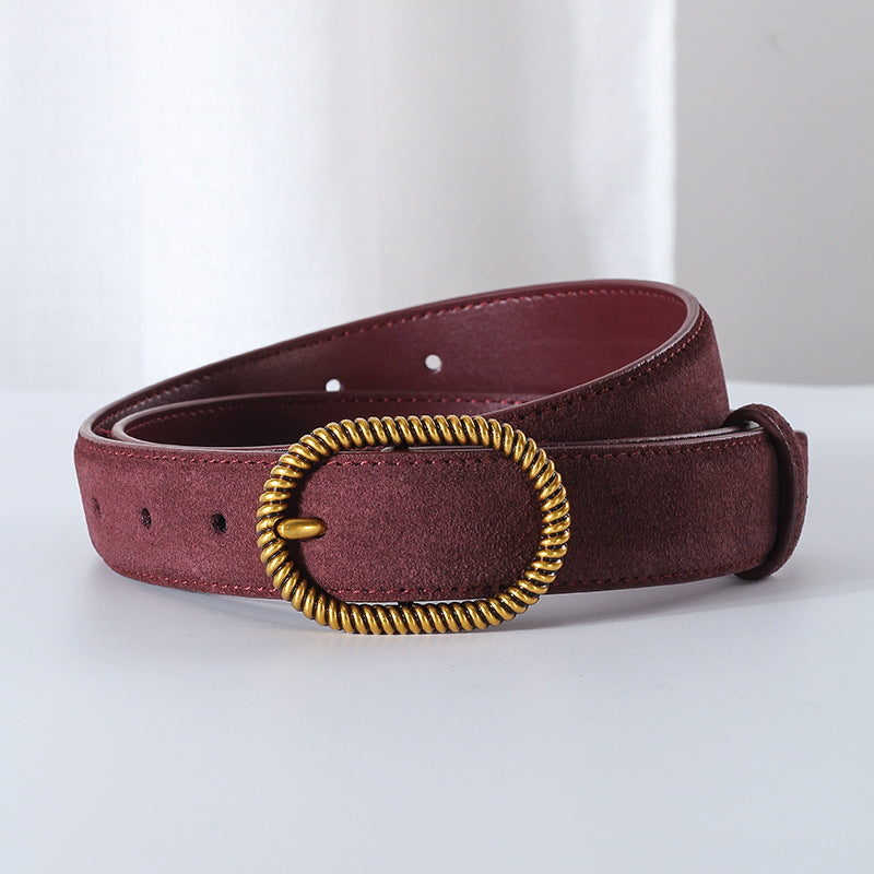 3903Women’s genuine leather belts