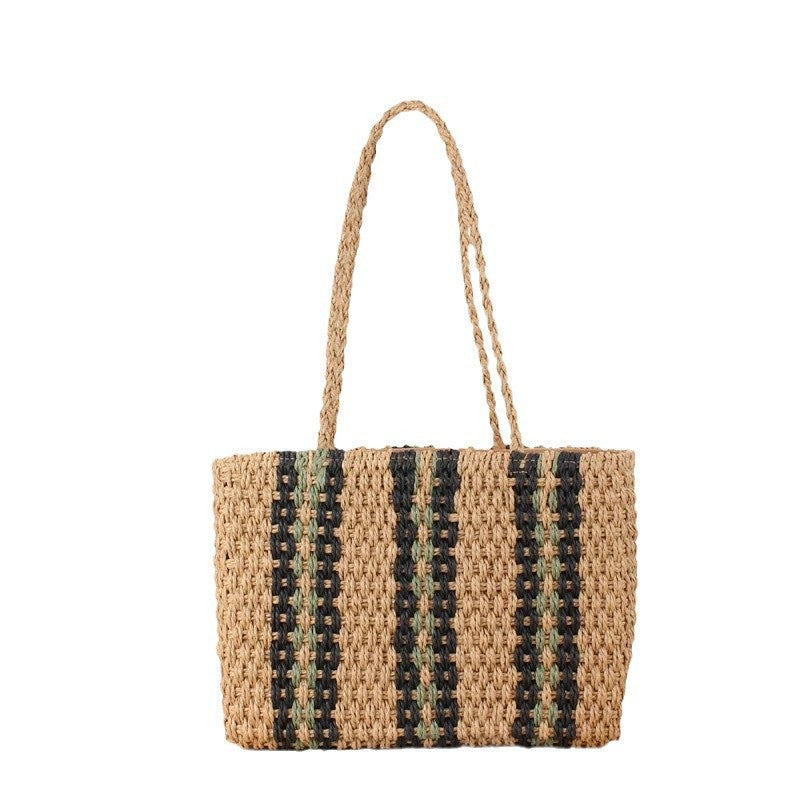 2016 large stripe shopping bag