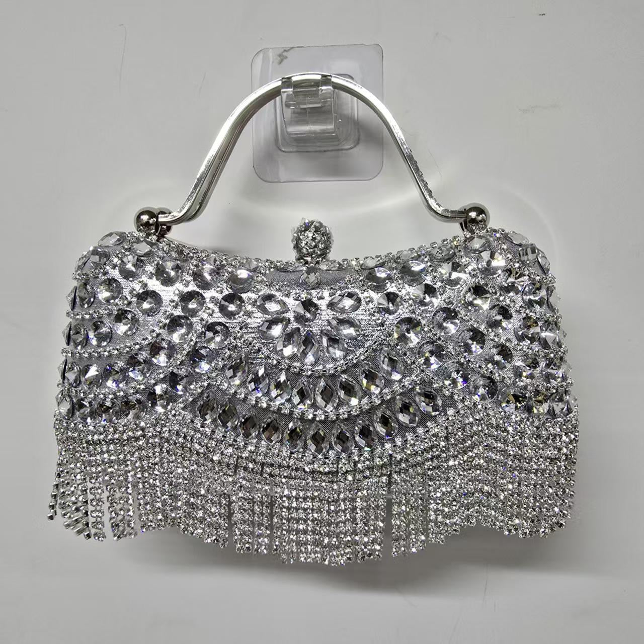 4364 Luxury Rhinestone-Embellished Handbag