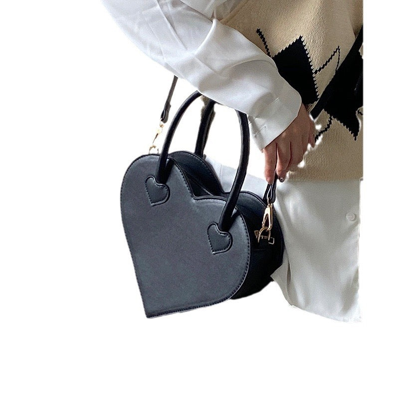 4047 Heart-shaped Fashion Crossbody Bag