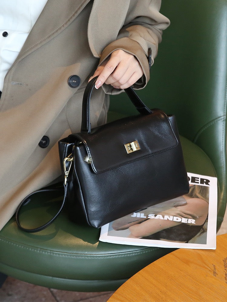2349 Ladies' fashion genuine leather handbag