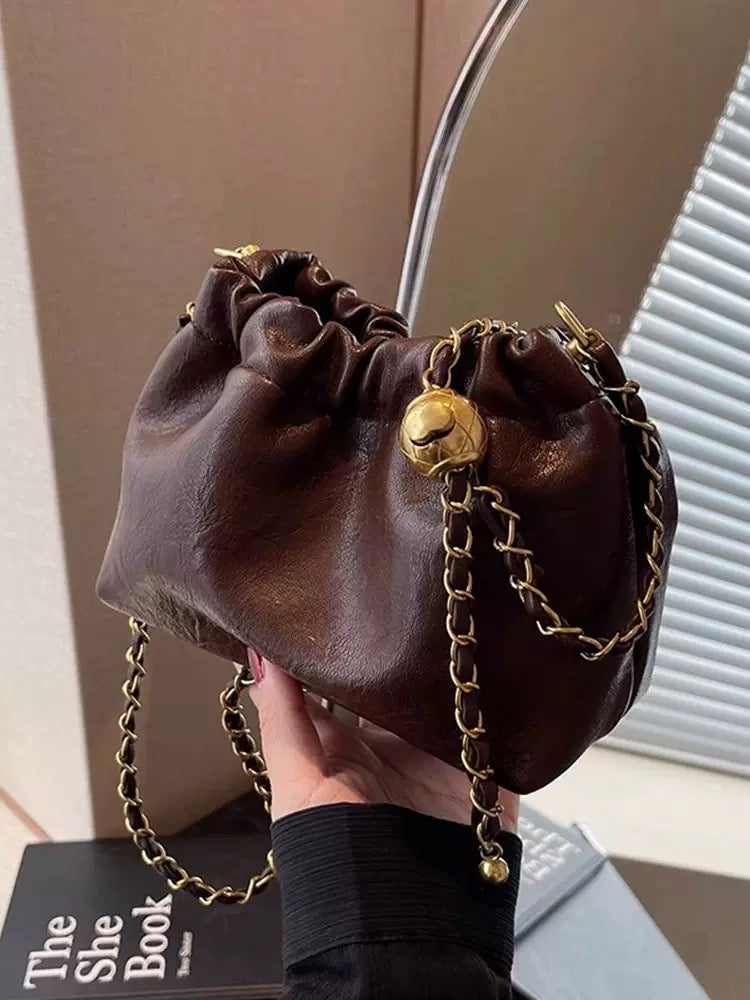 5218 genuine leather crossbody bag