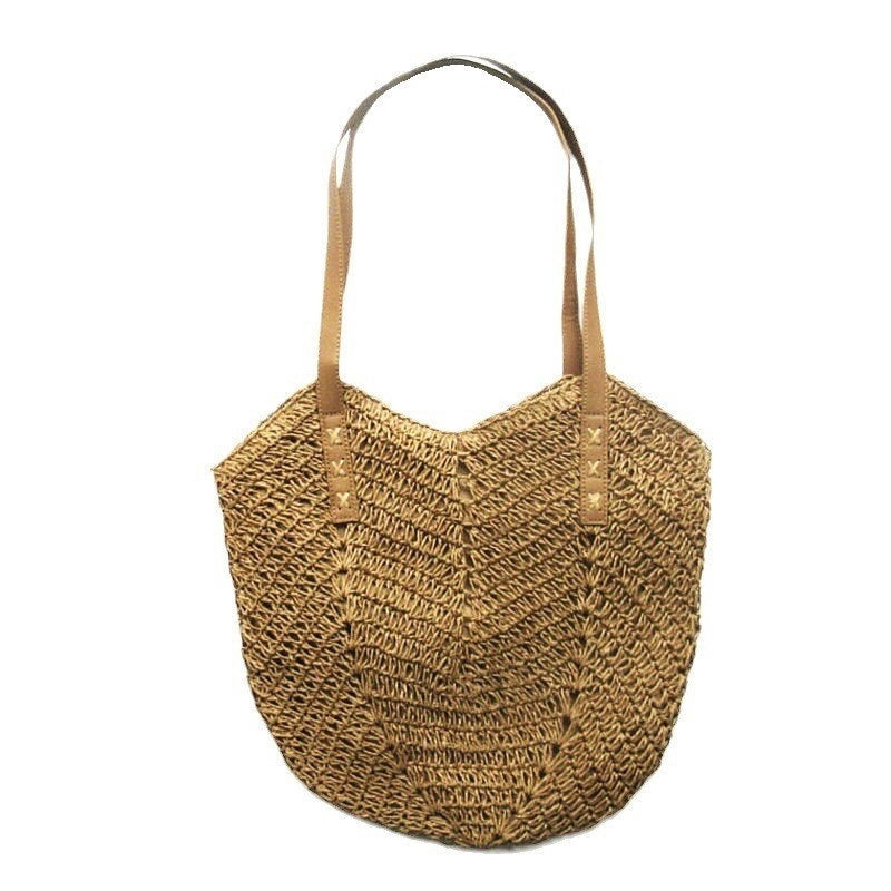 2231 raffia straw handbag