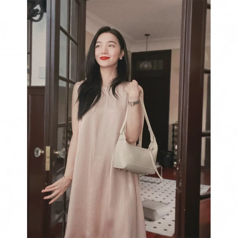 4477 genuine leather women handbag