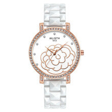 2238 ceramic rhinestone quartz watch