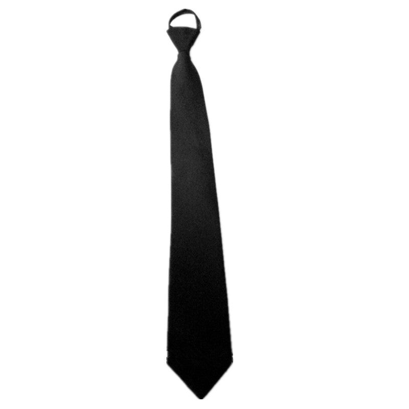 1085 solid polyester neck tie