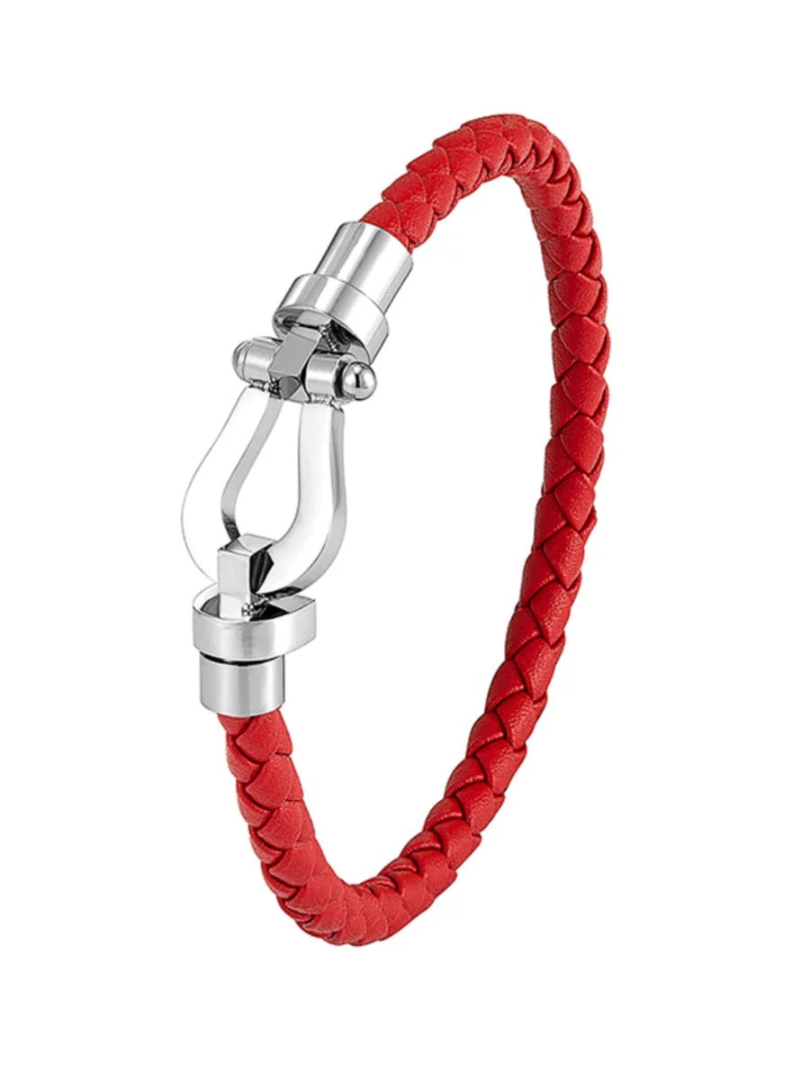 2056 925 silver women woven bracelet