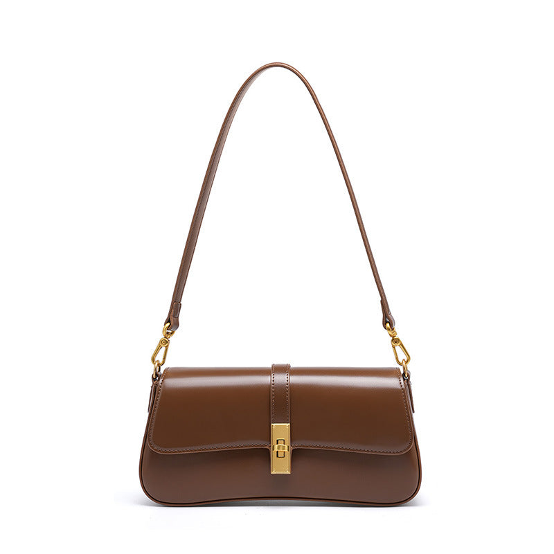 1488 leather baguette handbag