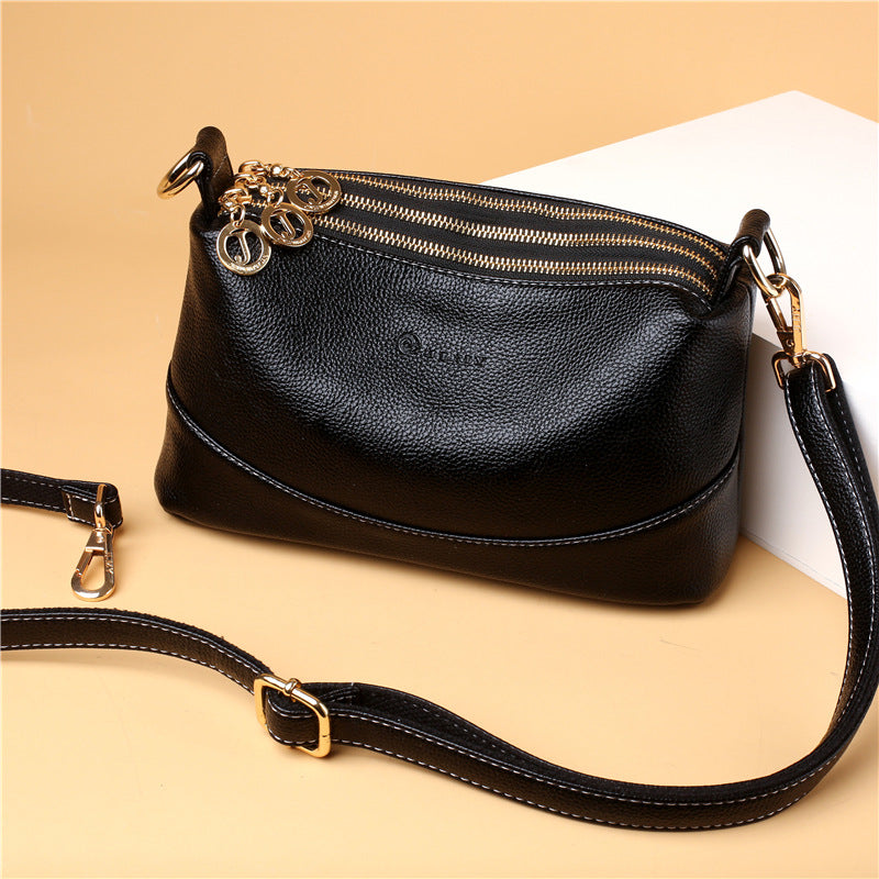 2860 Real leather crossbody bag