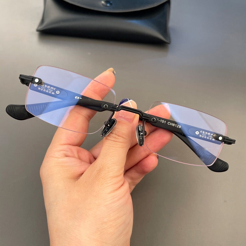 3020 Fashion rimless glasses