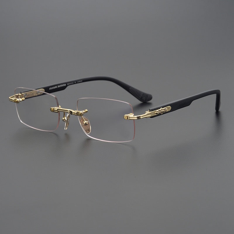 3020 Fashion rimless glasses