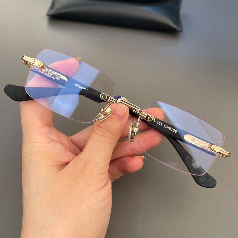 3020 Fashion rimless glasses