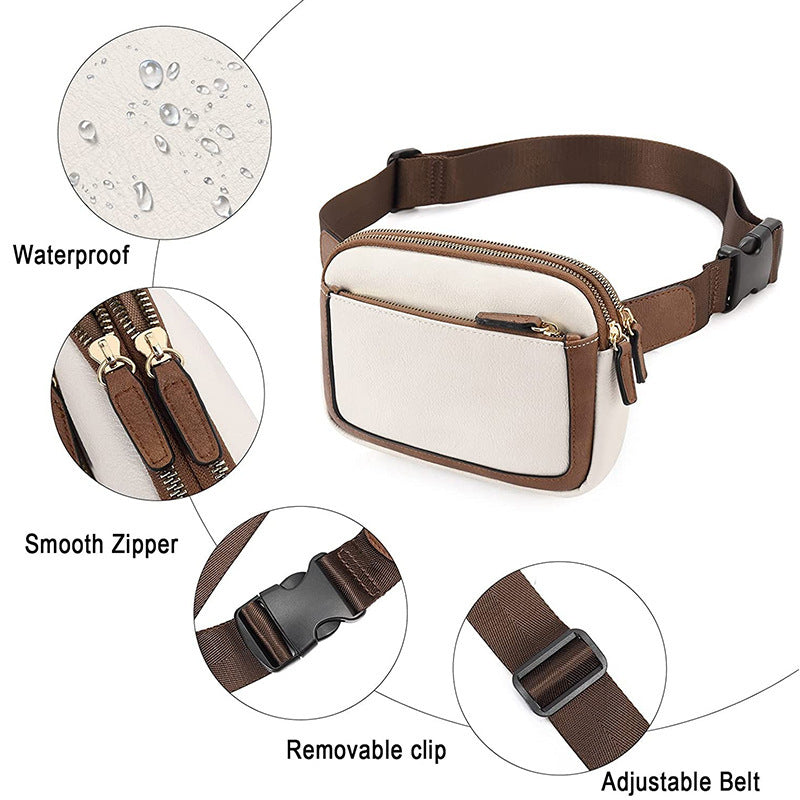 1163 outdoor canvas belt bag