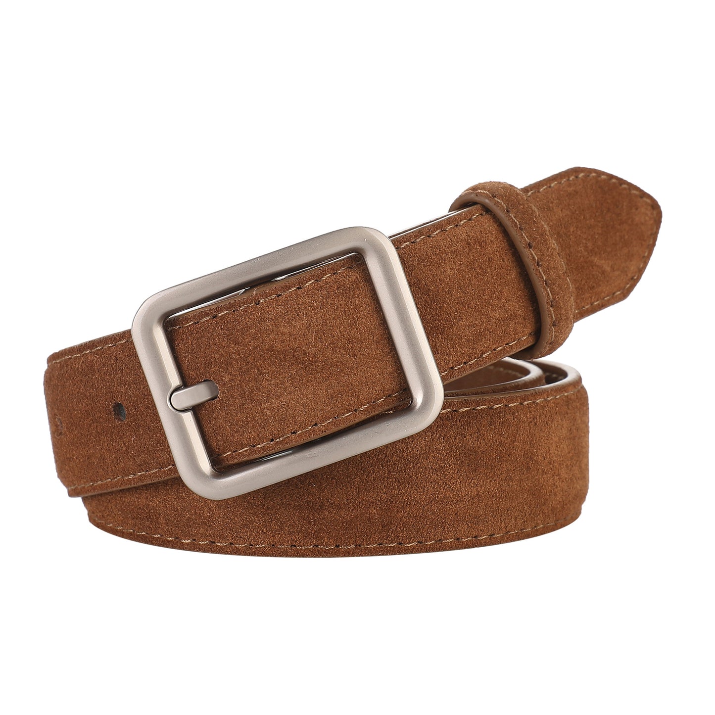 1213 women suede leather belt