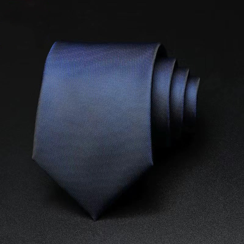 1819 cotton solid neck tie