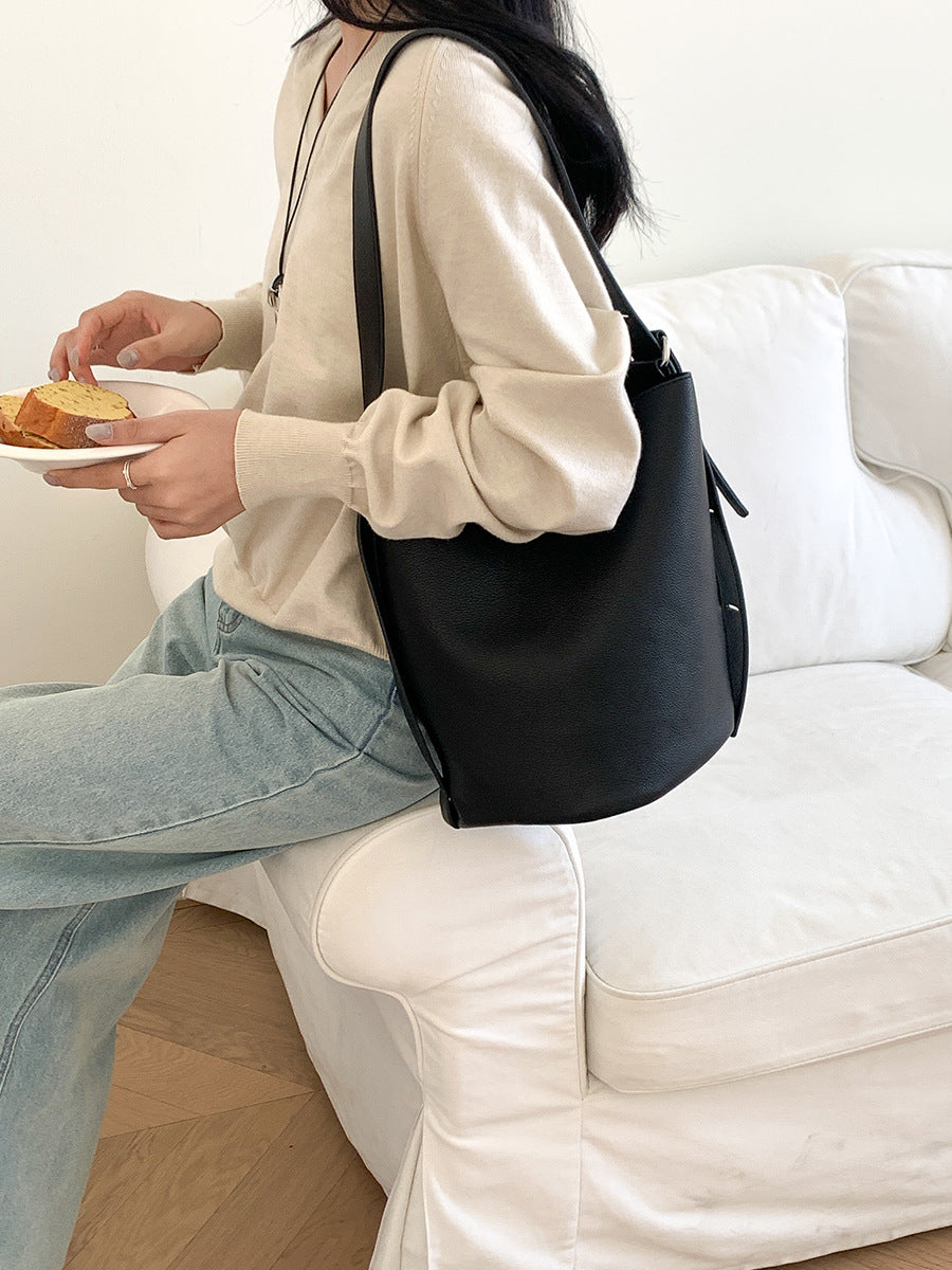 2046 fashion bucket handbag