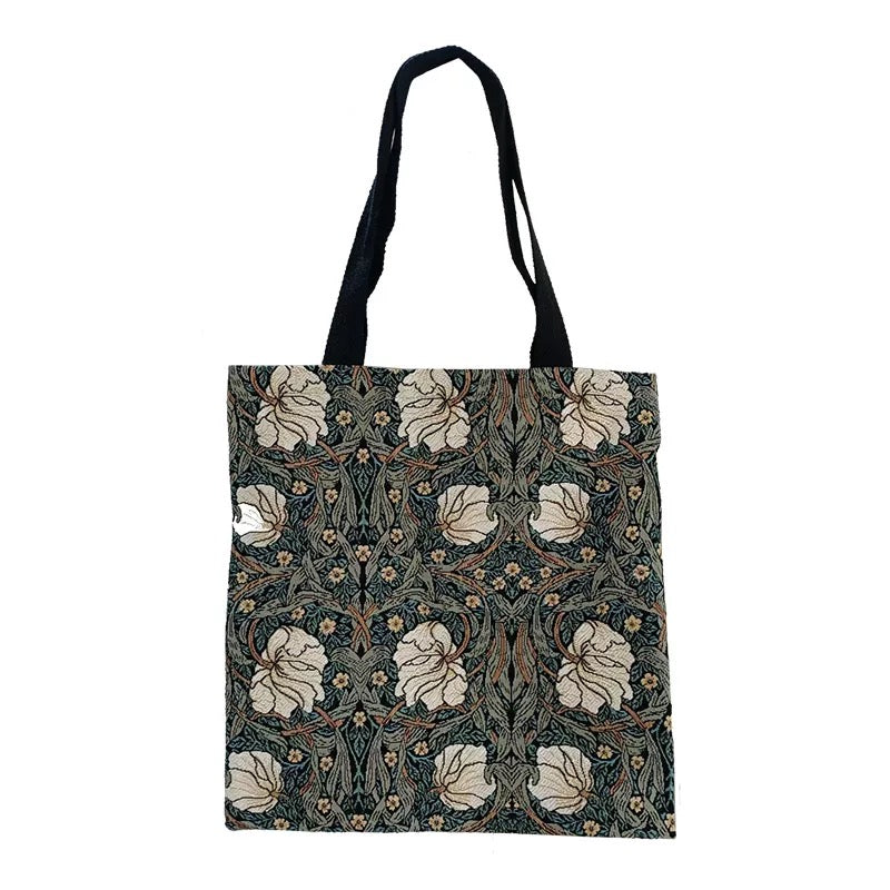 2308 embroidery handbag