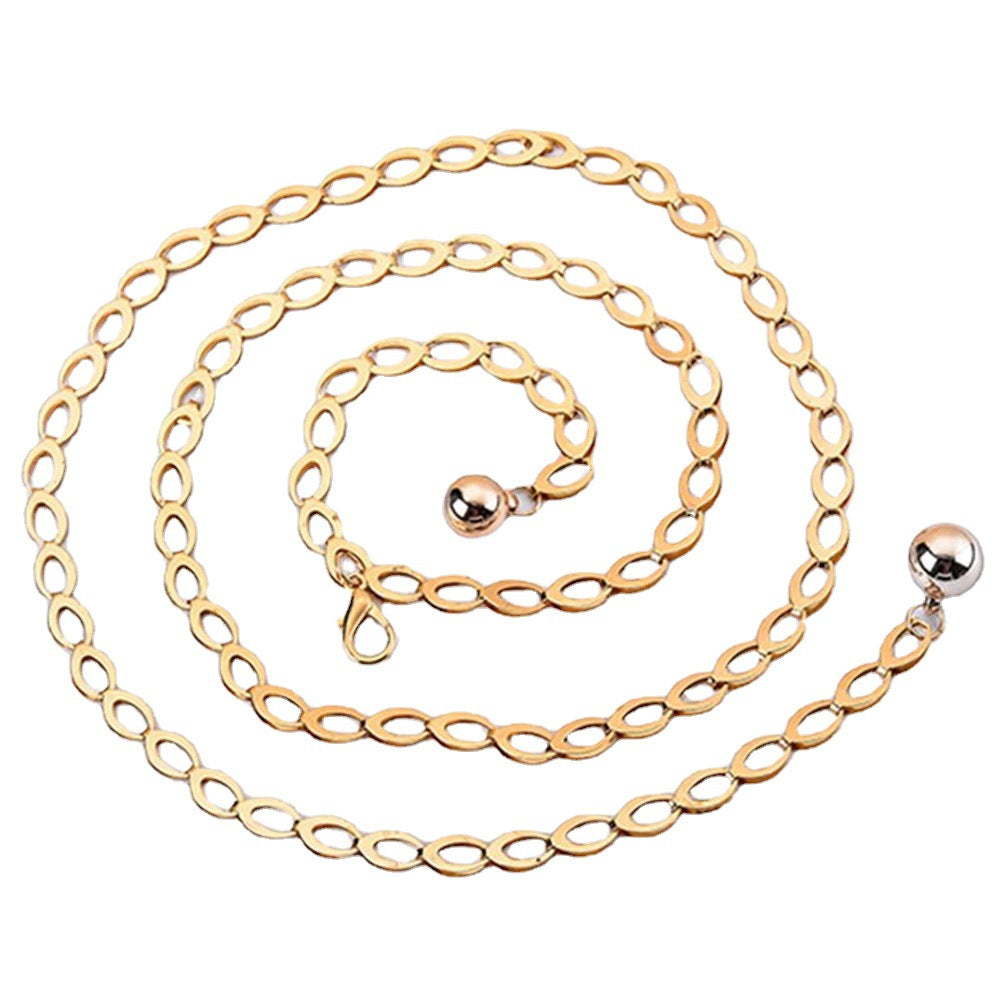 2055 chain waist belt