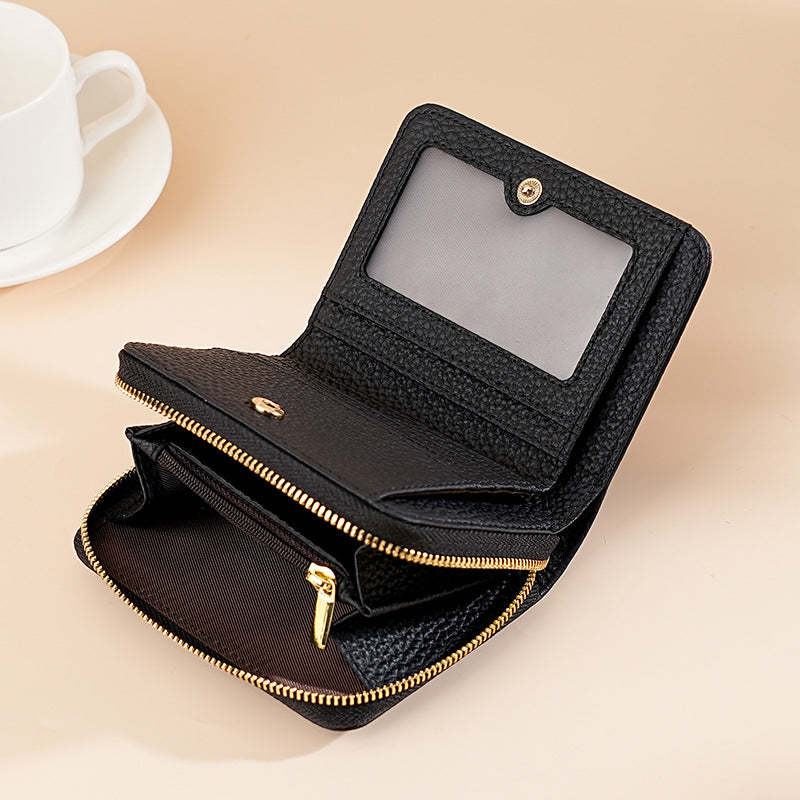 2073 short zipper coin purse